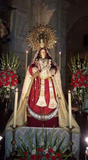 Virgen del Rosario, Patrona de Luque.
