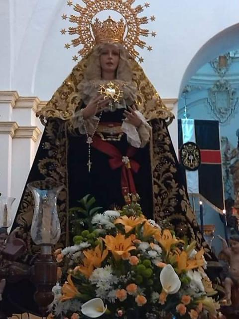 Virgen de los Dolores, Jueves Santo de Luque
