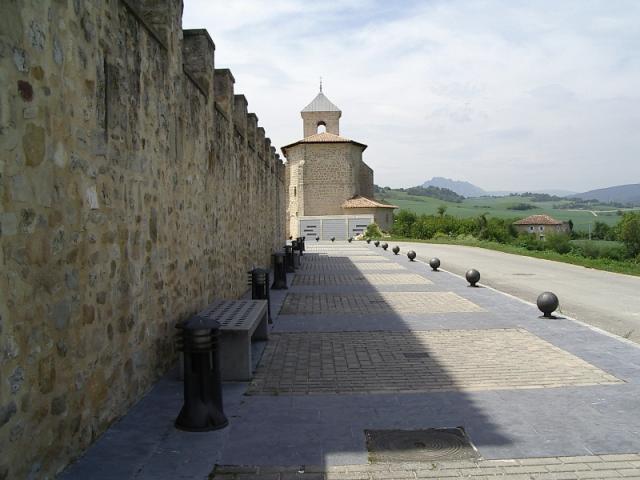 Muralla de la fortificacin, iglesia de Sta Mara