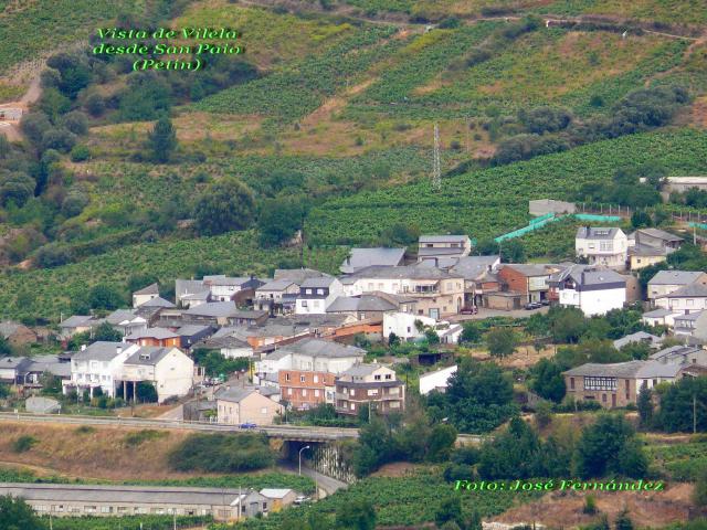 Vista de Vilela desde San Paio (Petn)