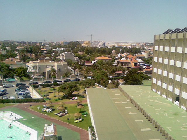vista desde el hotel