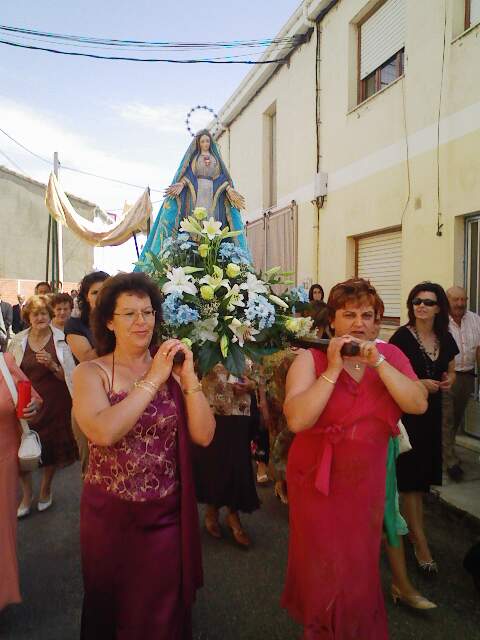 procesion de la Virgen