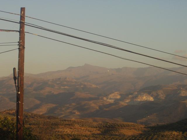Vistas de la Sierra desde el Fargue