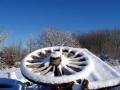 rueda del corro con nieve