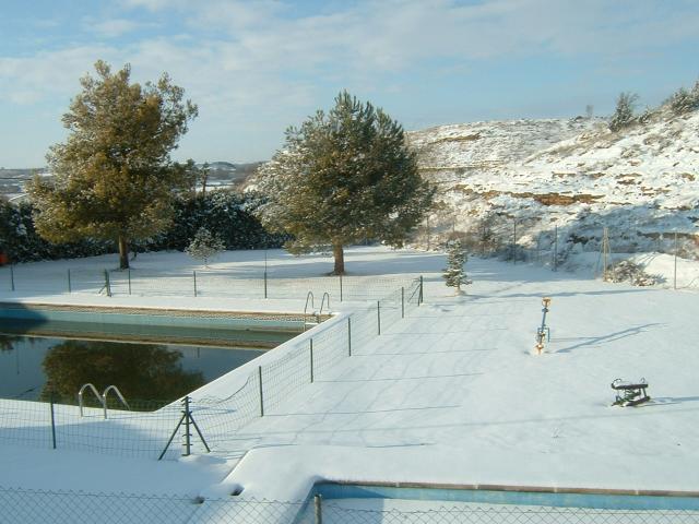 piscina nevada