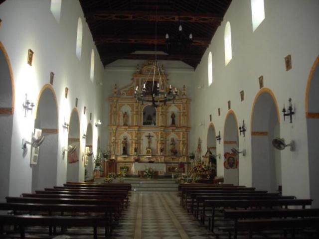 la iglesia de La Rabita