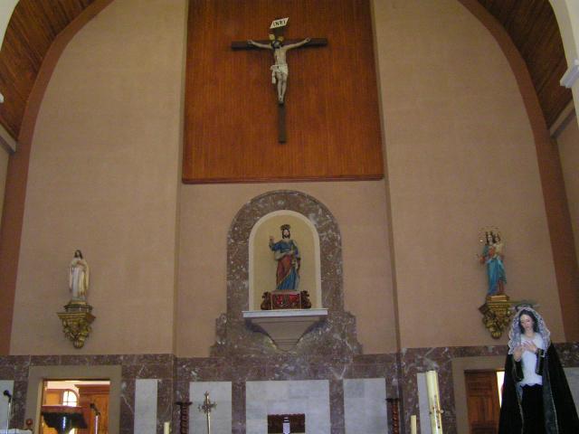 altar mayor iglesia de fontanales