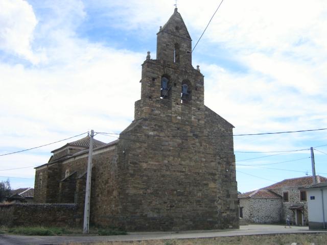 La iglesia desde el coche
