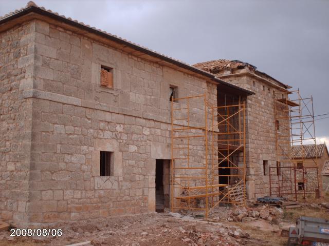 Reconstruccin casa en Villalibado