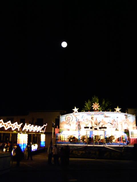 Fiestas 2008 con luna llena