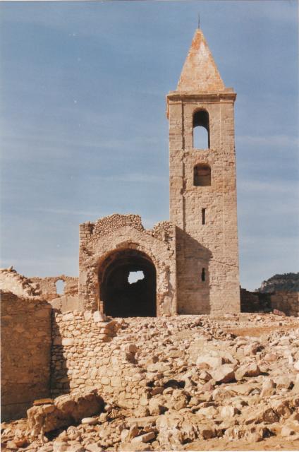 Esglesia de Sant Rom de Sau ( Febrero 2002)