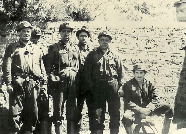 Mineros del grupo Carrasconte