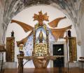 retablo del Santuario de la Virgen de la Peña
