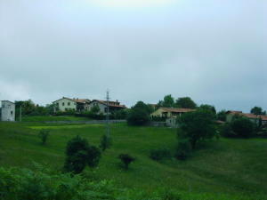 Vista del pueblo de Vallines