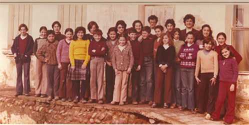La escuela en 1978