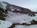 Mina de Pallide con nieve