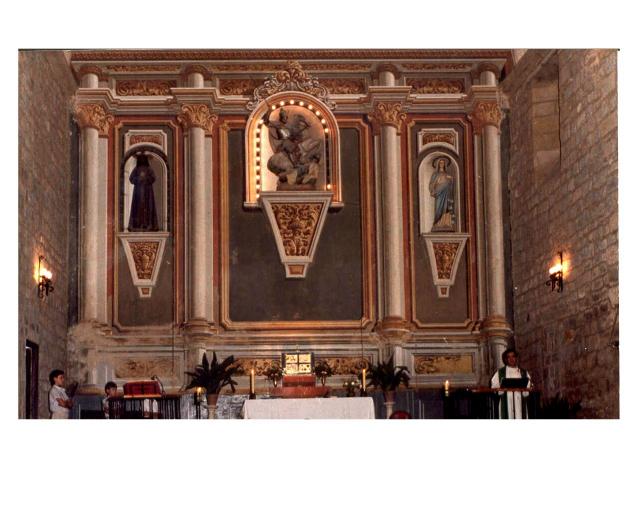 altar Iglesia Santiago Apostol de Begijar