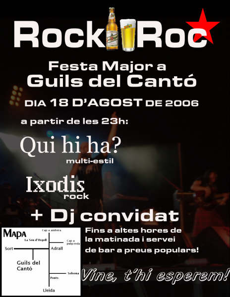 Cartell del Rock&Roc: Festa Pirinenca