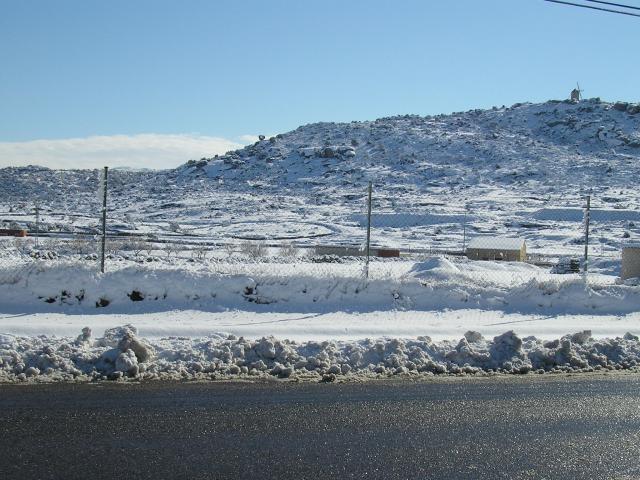Parte del cerro nevado