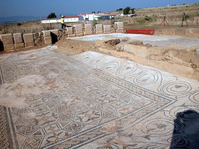 Sisapo - Mosaico romano de la poca de Augusto