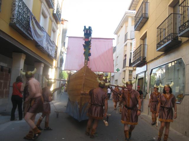Carroza Pea La Boina. Fiestas 2009