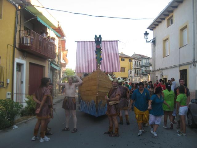 desfile carrozas 2009. Pea La Boina