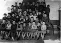 En la escuela de Ciñera en 1954