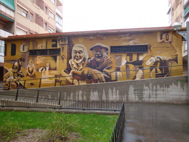 Graffiti(Plaza del Pilar)