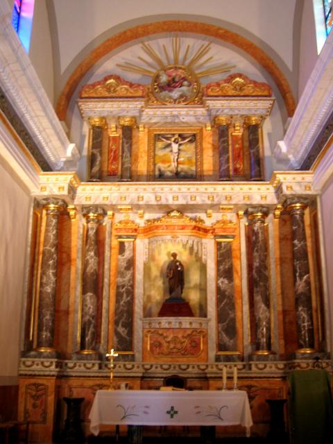 Iglesia de San Pedro apstol. Altar Mayor