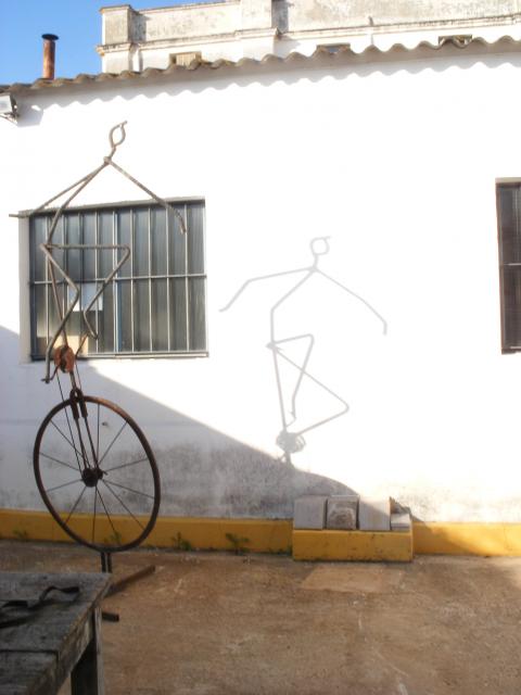 Escultura de Alberto Contador