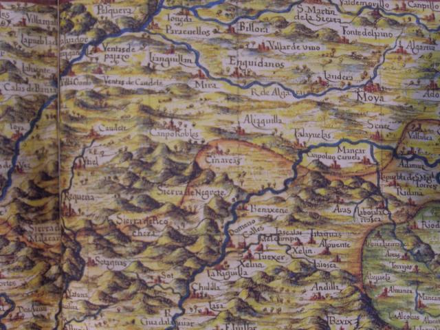 Mapa de Pedro de Texeira (Engudanos-1634)