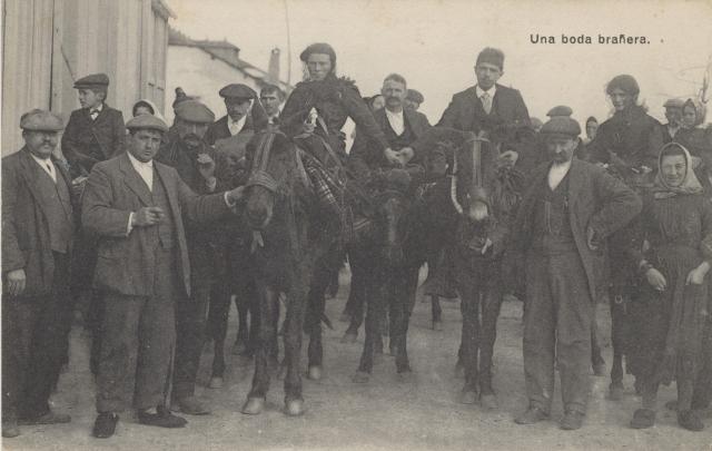 Boda Vaqueira en Villapedre hacia 1910