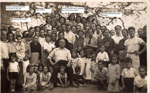 Vecinos de Meln ao 1940