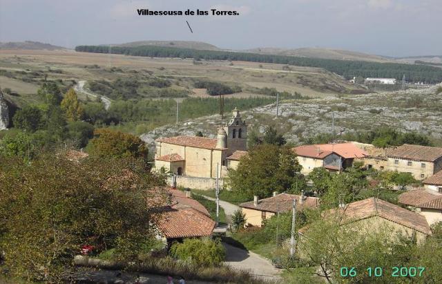 Vista de Villaescusa de las Torres.