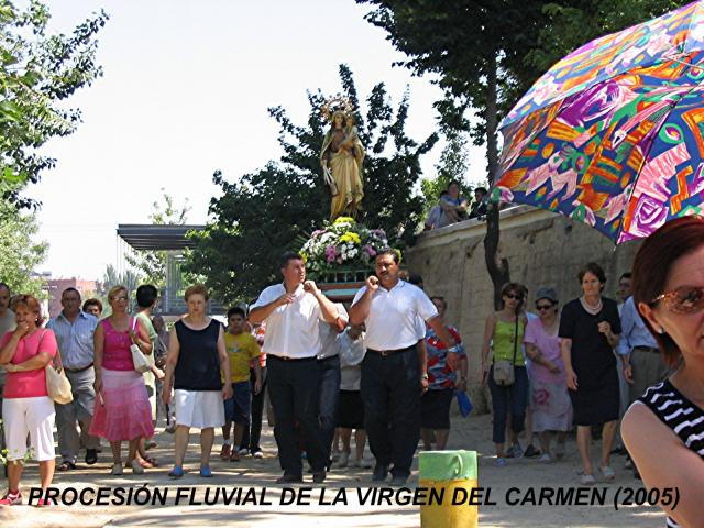 Procesin Fluvial de la Virgen del Carmen 