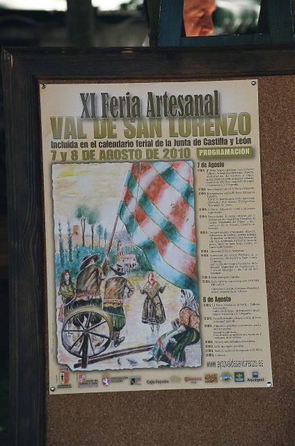 Cartel de Feria Artesanal del Val 2010