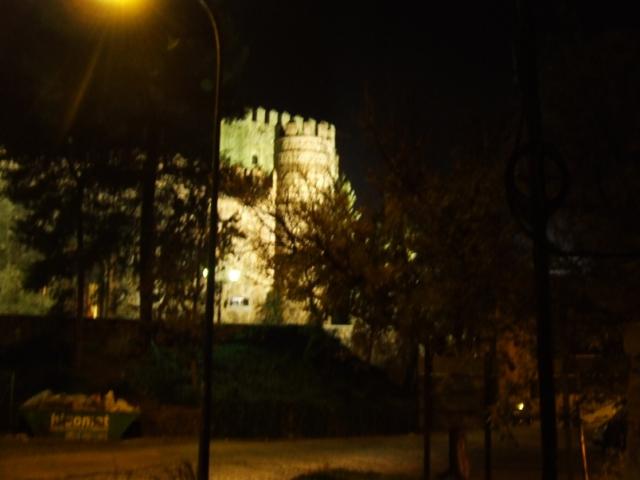 Castillo en la noche