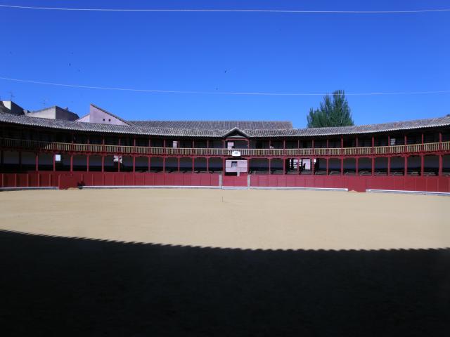Vista parcial de la plaza de toros