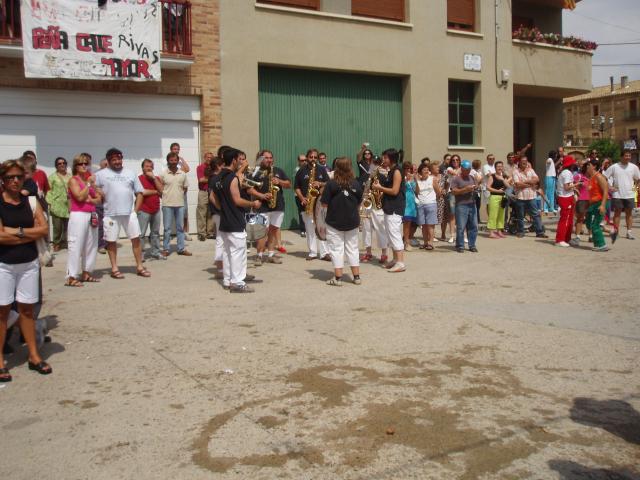 charanga en el chupinazo(Agosto 2006)