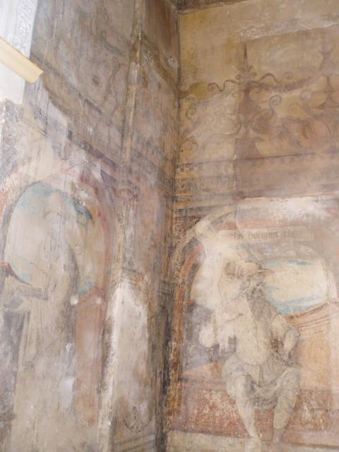 paredes pintadas en Casa Pilatos