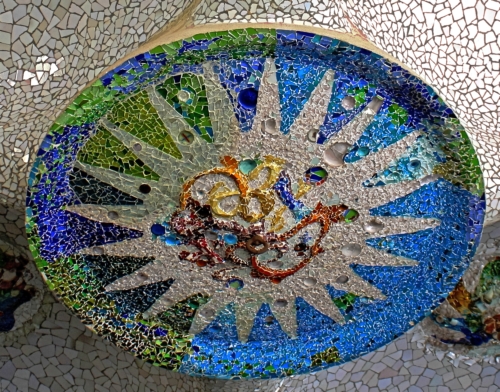mosaicos del parque Gell