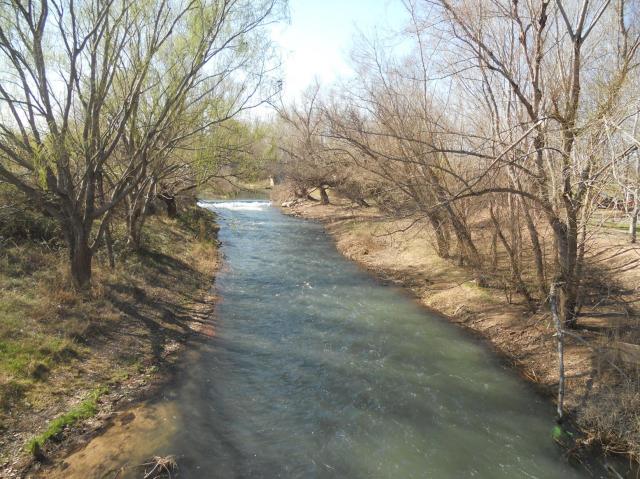 Rio Jaln desde puente Hierro (lado B)