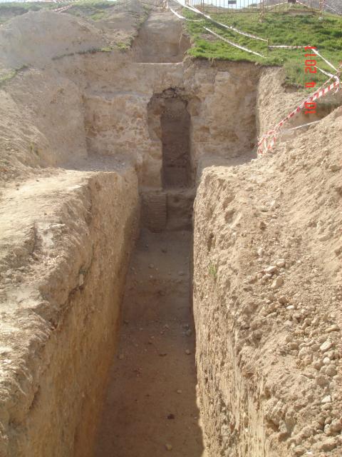 Excavaciones en el Castillo de Alaejos