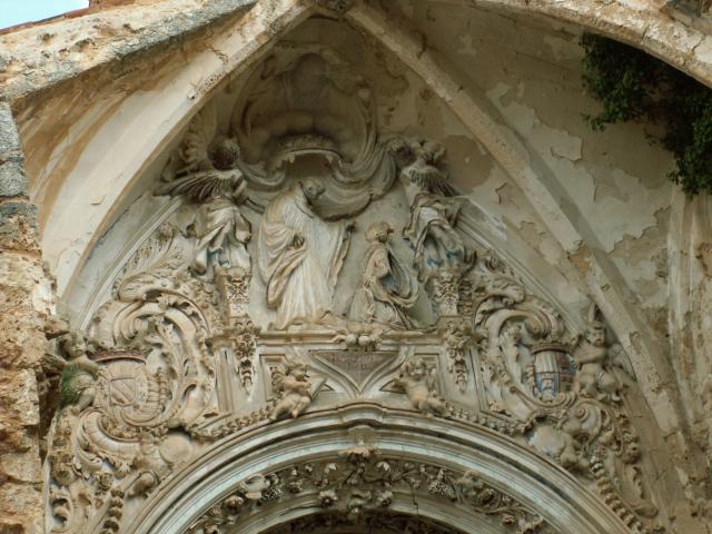 Detalle del interior del Monasterio