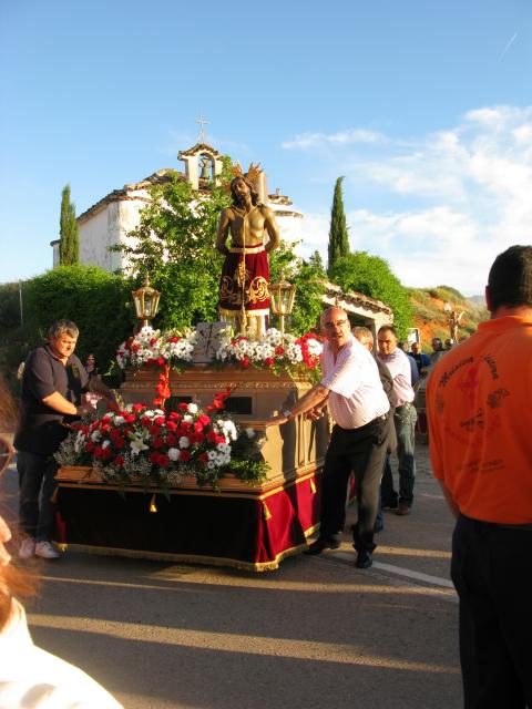 El Cristo estrena carroza y acompaa a San Isidro