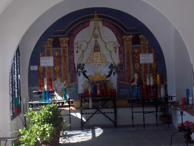 Interior de la capella lateral