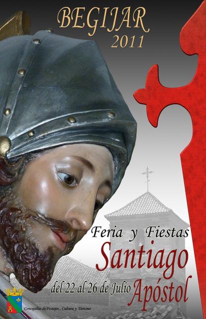 Cartel oficial Feria y Fiestas de Santiago Apstol