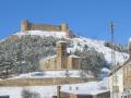 Nieve en Santa Cecilia y en el Castillo