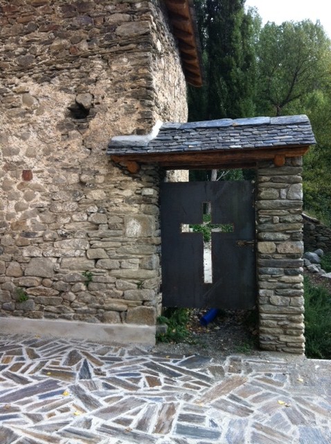 Detalle restauracin puerta acceso al patio