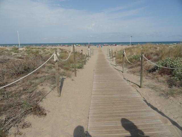 Canet de Berenguer - acceso playa